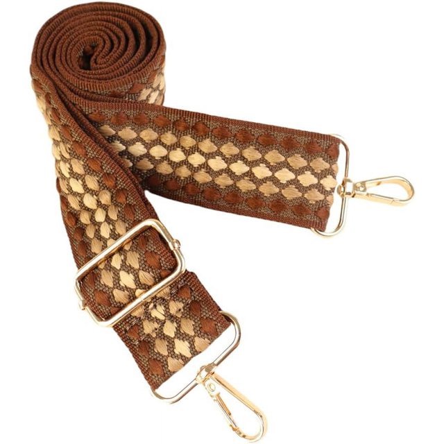 LinYooLi Bandoulière de Remplacement Réglable, Sangles de Bagage, Ceinture Bandoulière en Toile pour Sac à Main, Sangle de Sac à Main pour Femmes (Style A 119)
