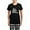 With Checker Pant, variant on CafePress - Pajamas - Women's Short Sleeve Print T-Shirt and Pants Dark Cotton Pajama Set