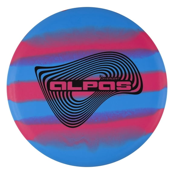 ALPAS Putt and Approach Disc in Flexible StayPut Rubber from Divergent Discs (Colors Vary)