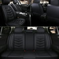 thumbnail image 6 of Maidao Car Seat Covers Full Set, 5 Seat Universal Seat Covers for Cars, Luxury Faux Leather Waterproof Seat Covers, Front and Back Car Seat Protector, Auto Seat Covers Fit for Most Vehicles, 6 of 8