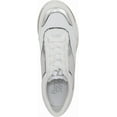 thumbnail image 4 of Franco Sarto Women's Brescia Lace Up Jogger Sneaker Silver 8M, 4 of 5