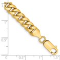 thumbnail image 2 of TheJewelryHut 14K 6.75mm Semi-Solid Miami Cuban Chain, 2 of 2