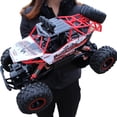 thumbnail image 4 of Coche de control remoto de gran tamaño, vehículo todoterreno de deriva, tracción en las cuatro ruedas, escalada, Big Foot, carreras de alta velocidad, coche de juguete recargable, 4 of 6