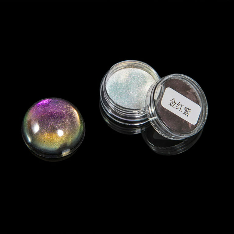 5 Color Magic Resin Chameleons Pigment Mirror Rainbow Pearl Powder Colorant  Epoxy Resin Glitter Resin Jewelry Making Kit - AliExpress