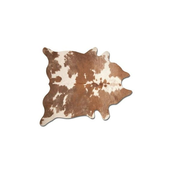 Home Decor Kobe Cowhide Rug | 1-Piece | Brown & white | 5'x7'