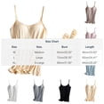 thumbnail image 4 of qolati Nursing Tank Tops for Breastfeeding Sports Maternity V Neck Soft Camisole Shirts with Built in Bra Black L, 4 of 9