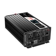 thumbnail image 1 of CNSWIPOWER 1500W (Potencia máxima 3000 W) inversor de Onda sinusoidal Pura y convertidor Solar CC24V a CA 120V 60 Hz con Arranque Suave para Coche y Camping (CC 24V (Rango 20V-30V) 1500W), 1 of 7