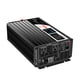thumbnail image 1 of CNSWIPOWER 1500W (Potencia máxima 3000 W) inversor de Onda sinusoidal Pura y convertidor Solar CC24V a CA 120V 60 Hz con Arranque Suave para Coche y Camping (CC 24V (Rango 20V-30V) 1500W), 1 of 7