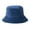 Dark Blue, variant on Unisex Winter Warm Corduroy Velvet Bucket Hat Ribbed Solid Color Fisherman Cap