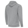 thumbnail image 3 of Men's Antigua Heather Gray Chicago Blackhawks St. Patrick's Day Victory Pullover Hoodie, 3 of 3