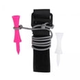 thumbnail image 1 of Colgador de tee de golf,Tees de golf Colgador de tee de golf,Anillo de tee de golf con correa Soporte para tee de golf,Cuerda Ayuda ligera para entrenamiento de golf,Ejercicio al aire libre, 1 of 8