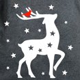 thumbnail image 3 of CafePress - Reindeer Cardinal Women's Classic T Shirt - Women's Traditional Fit Dark T-Shirt, 3 of 4