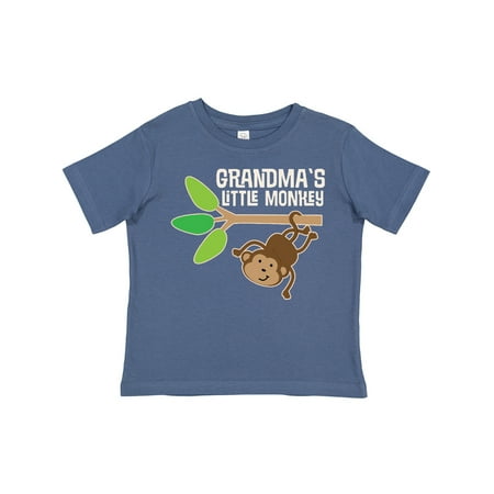 

Inktastic Grandma s Little Monkey Grandchild Gift Toddler Boy or Toddler Girl T-Shirt