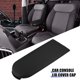 thumbnail image 2 of Funda de reposabrazos de consola central del automóvil, tapa de caja de asiento con labio de cierre para Volkswagen Jetta Golf de cuero PU negro y plástico, 2 of 7
