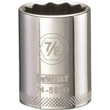 Stanley Tools 228024 0.87 in. 12 Point Socket - 0.5 in. Drive