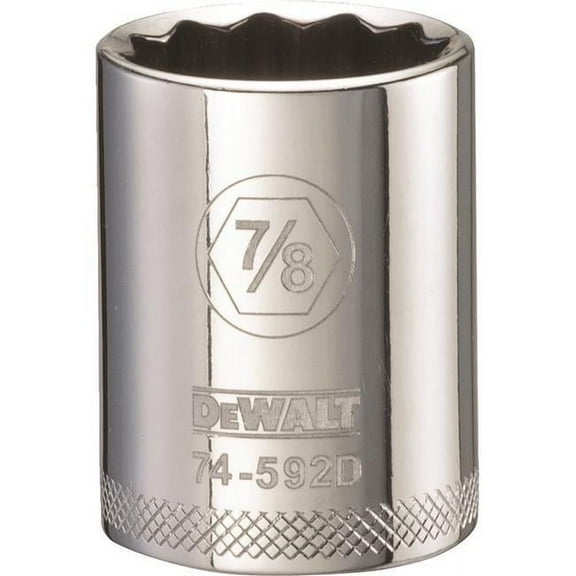 Stanley Tools 228024 0.87 in. 12 Point Socket - 0.5 in. Drive