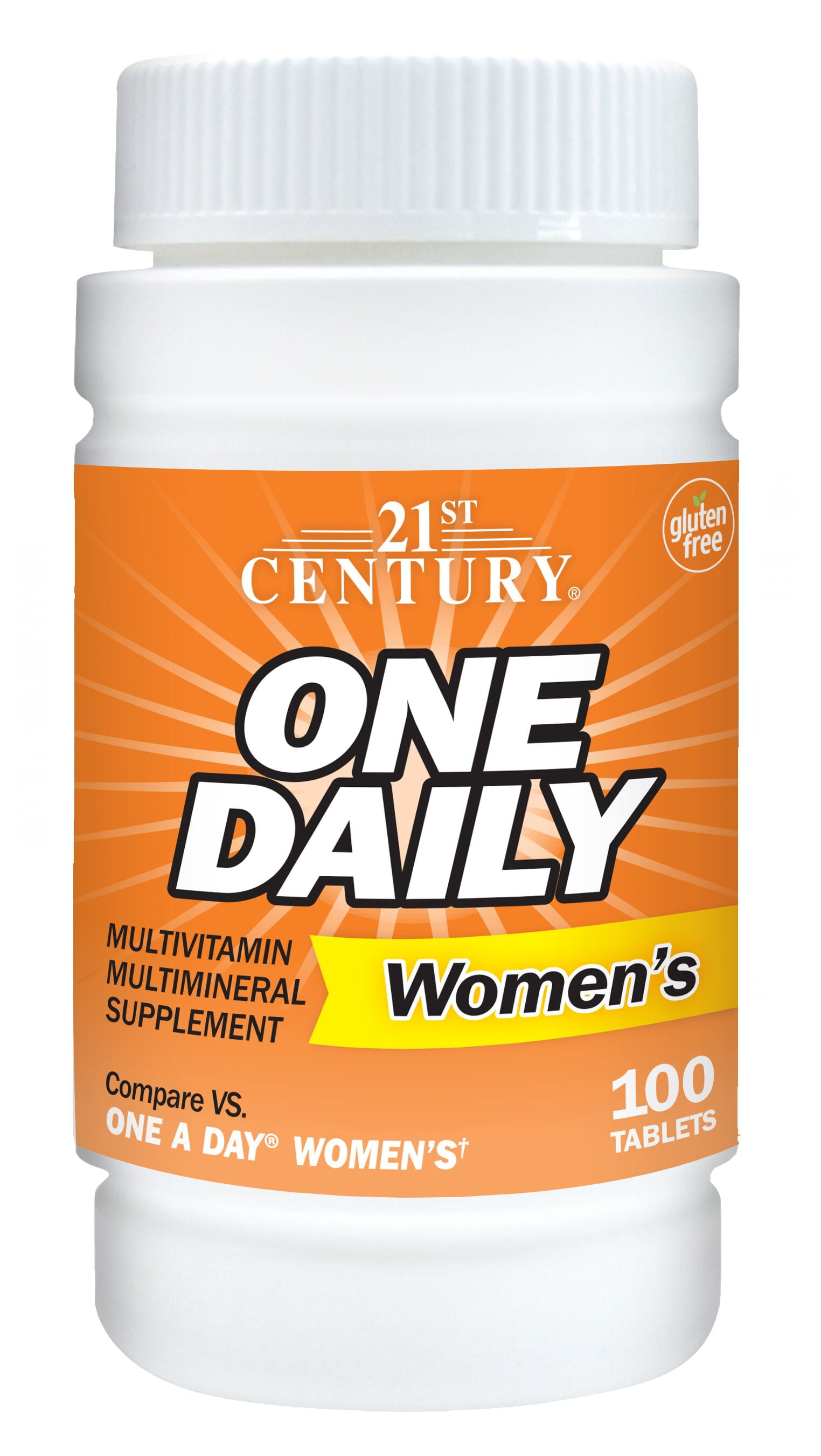 21st Century One Daily Women's 100 Tabs