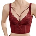 thumbnail image 1 of Lace Design Shapewear Bra for Everyday Comfort with Wide Band Support and Enhanced Lift Smooth Side Support Push Up Plus Thick Cup, 1 of 5