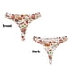 thumbnail image 2 of Balery Cooking Bbq Tangas de Algodón para Mujer con Estampado – Ropa Interior Sexy, Transpirable, G-string-Medium, 2 of 5