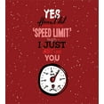 thumbnail image 3 of Ambesonne Funny Duvet Cover Sets, Hilarious Speed Limit Words, 2-Twin, Ruby Grey, 3 of 4