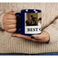 thumbnail image 2 of Printtoo PersonalizedPhotoCollage CoffeeMugBest Grandpa Ever Custom Picture Ceramic CupDishwasher & Microwave Safe- 11 Oz -Blue, 2 of 6