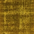 thumbnail image 1 of Ahgly Company Indoor Square Persian Yellow Bohemian Area Rugs, 4' Square, 1 of 4