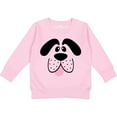 thumbnail image 2 of Inktastic Cute Dog Face Toddler Sweatshirt, 2 of 4