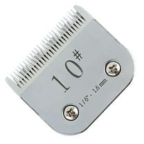 ARCADORA 10F Clipper Blade Pet Grooming 1.6mm Stainless Steel for Wahl KM2 A5 Clippers Durable Replacement Part