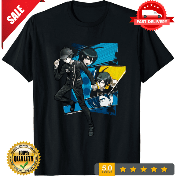 Shuichi Saihara Danganronpa V3 Ultimate Detective Anime Unisex Softstyle T-Shirt, LIMITED EDITION-TH63214
