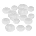 thumbnail image 3 of Calabazas artificiales de espuma para Halloween, accesorios blancos, artesanía decorativa para Estilo E, 3 of 9