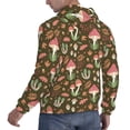 thumbnail image 3 of Hoodies for Men - Mushrooms and Autumn Long Sleeve Comfrt Men'S Fashion Hoodies & Sweatshirts, Sweatshirts for Men Hoodies Pullover Clothing Clothes with Pouch, 3 of 7