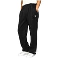 thumbnail image 6 of Chiccall Boys Girls Baggy Sweatpants Elastic Waist Wide Leg Lounge Sweat Pants Casual Versatile Joggers Track Pants with Zippers and Pockets, 6 of 7