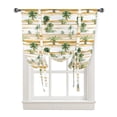thumbnail image 2 of Tropical Plant Palm Trees In Summer Window Curtain for Living Room Kitchen Tie-up Roman Curtain Home Decor Balcony Blinds Drapes, 2 of 5