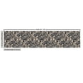 thumbnail image 2 of Ambesonne Gothic Fabric by the Yard Upholstery, Nature Inspired Feminine, 5 Yards, Tan Black, 2 of 4