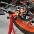 thumbnail image 2 of Sidaley Ajustadores de cadena de 2 uds., Kits de regulador de tornillo de aleación de aluminio, reemplazo de accesorio de Motor estable para Accesorios para motos, 2 of 6