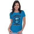 thumbnail image 3 of Fantasy MVP League Sports Fanatic Womens Slim Fit Graphic Tee Brisco Brands M, 3 of 4