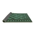 thumbnail image 2 of Ahgly Company Indoor Rectangle Persian Turquoise Blue Traditional Area Rugs, 7' x 9', 2 of 4