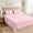 01-blush Pink, variant on Queen Bed Sheet Set - Super Soft Brushed Microfiber Sheets, 1800 Thread Count, Wrinkle Free, 16-Inch Deep Pocket, 4 Piece, Black Quatrefoil Pattern