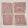 thumbnail image 3 of Emerald Tablecloths With Cutwork And Embroidered Roses Design 70" Round - In White, 3 of 8