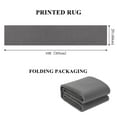 thumbnail image 6 of MeyJey 2'x10' Runner Rug Non Slip Washable Farmhouse Hallway Rug for Kitchen/Laundry Room, Gray, 6 of 8