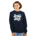 thumbnail image 3 of Tootsie Owl USA Stars and Stripes Unisex Plus Size Long Sleeve Tee Shirt Brisco Brands 2X, 3 of 5