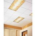 thumbnail image 2 of Fluorescent Light Covers for Ceiling Lights 4 Pack,Orange Botanical Magnetic Ceiling Light Covers 2x4ft for Classroom Office School,Watercolor Pastoral Weeping Leaf Overhead Drop Ceiling Light Shade, 2 of 7