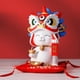 thumbnail image 2 of Estatua de gato de la suerte, colección de figuritas Feng Shui, amuletos decorativos para la vida blanco, 2 of 8
