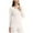 White, variant on Uaswgudfs Women's Solid Casual Thermal Set Long Sleeve High Elastic Warmth Base Layer Top & Bottom Winter Warm Essential for Women