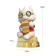 thumbnail image 4 of Estatua de dragón de dibujos animados, adorno de hucha, escultura de escritorio, estatuilla de dragón, hucha para gabinete, cafetería, regalos de año Beige, 4 of 8