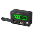 thumbnail image 1 of Digital Voltage and Battery Capacity Meter for 8-30V Systems, Featuring Low Voltage Alarm, Reverse Polarity Protection, and Power Failure Memory in a Compact Design with Adjustable Calibration, 1 of 6