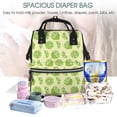 thumbnail image 5 of Fuzoiu Various Lemons Print Diaper Bag Backpack,Baby Essentials Travel Tote,Multi function Waterproof Diaper Bag, Travel Essentials Baby Bag - Unisex, 5 of 6