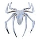 thumbnail image 2 of Parte de la decoración del coche de la etiqueta engomada del patrón de la araña del metal galvanizado 3D plata Ndcxsfigh Accesorios para autos y motos, 2 of 5
