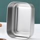 thumbnail image 4 of Stainless Steel Food Containers With Tempered Glass Lids, Leakproof Meal Prep Containers, Airtight, 4 of 5