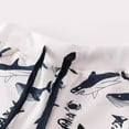 thumbnail image 5 of WIBACKER Toddler Baby Boys Cotton Shorts with Drawstring Summer Shorts Little Boys Clothes Shark Sport Shorts, 5 of 7